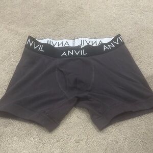 Anvil Men's Boxer Briefs - Black